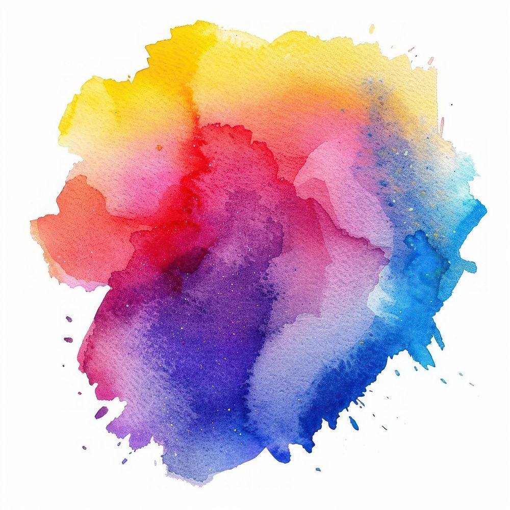Watercolor of stain backgrounds creativity splattered.