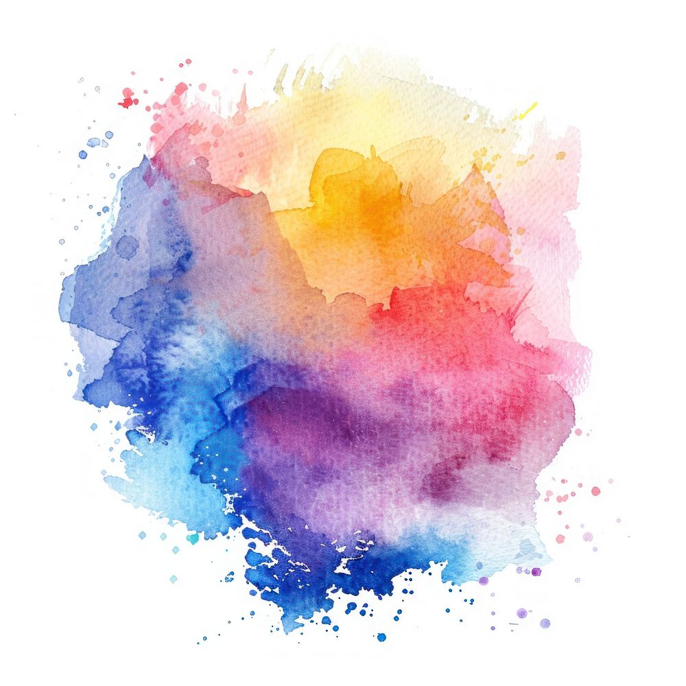 Watercolor of stain backgrounds painting creativity.