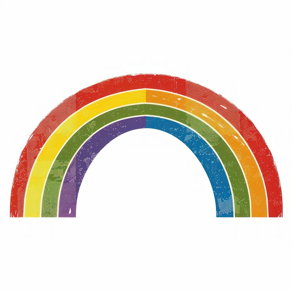 Rainbow with rainbow image white background architecture spectrum.