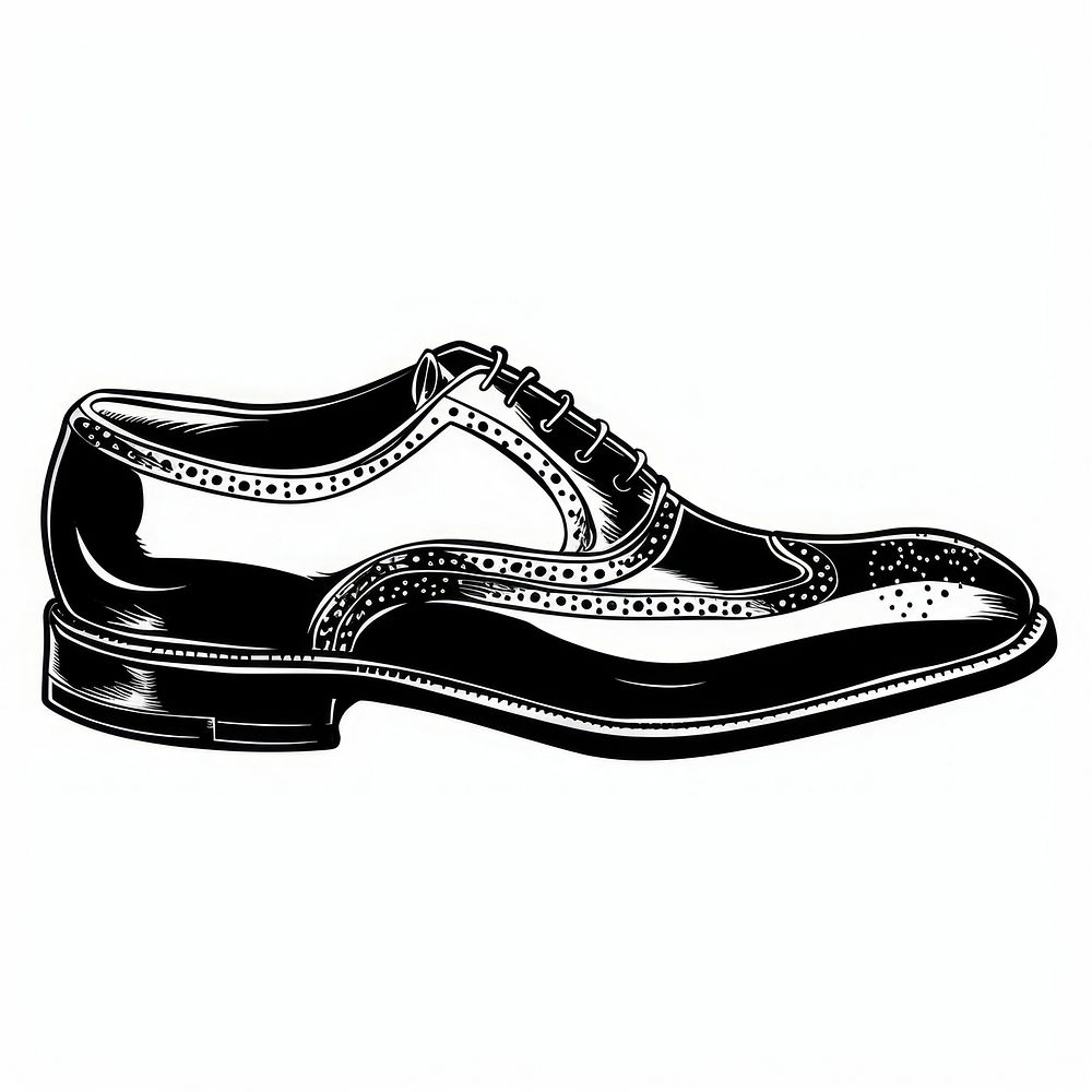 Oxford shoe footwear black elegance.
