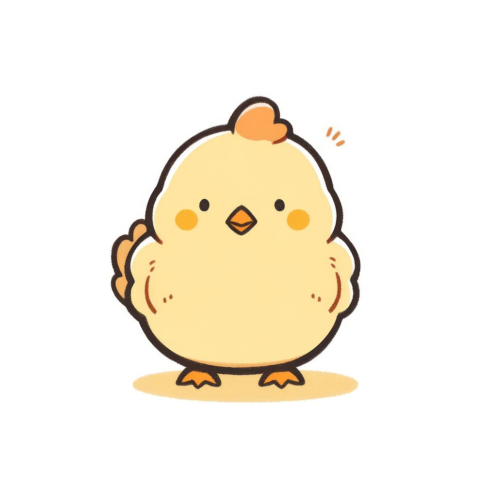 Baby chicken animal mammal bird.