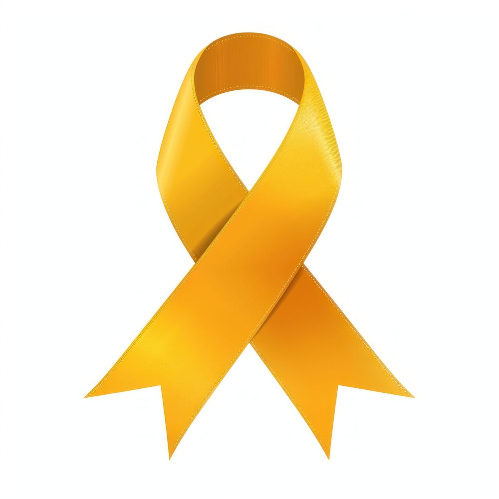 Yellow symbol gold white background.