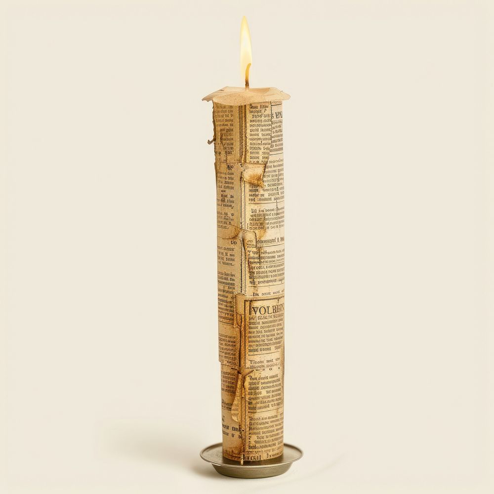 Ephemera paper candle spirituality architecture illuminated.