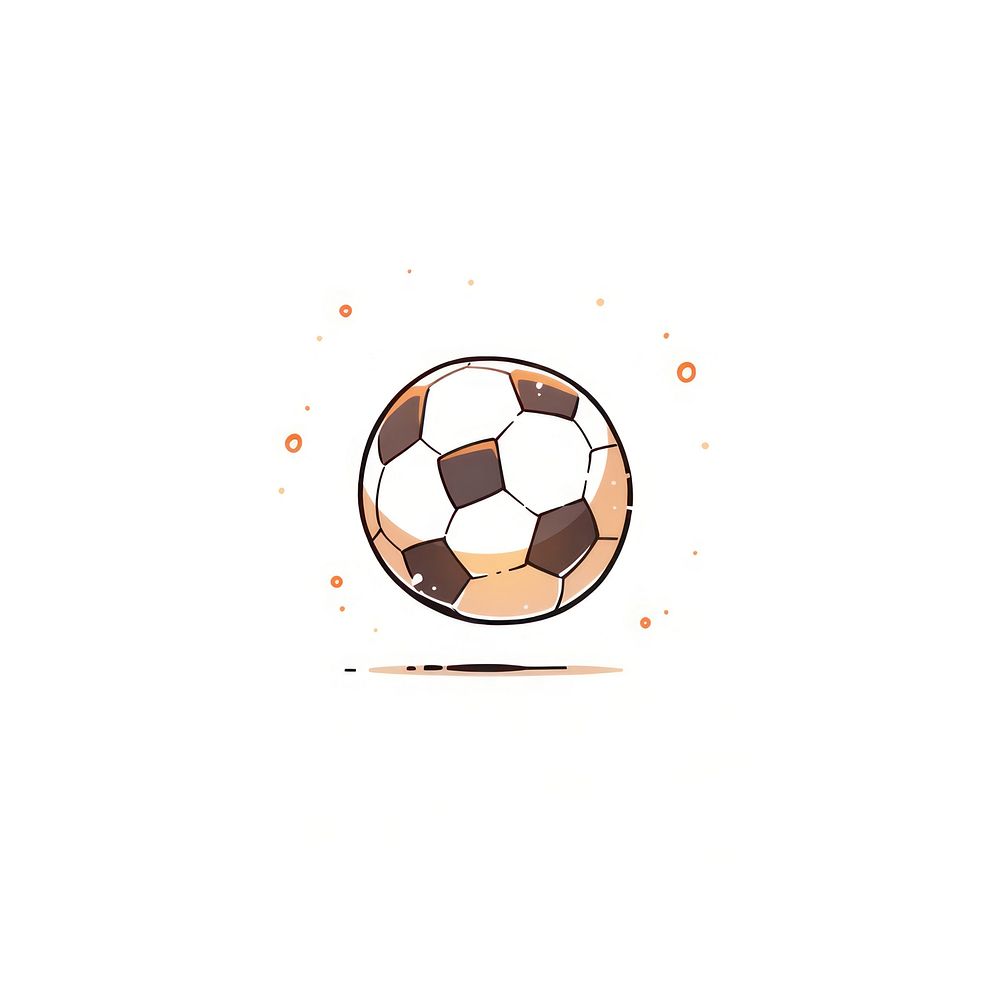 Soccer football sports circle.