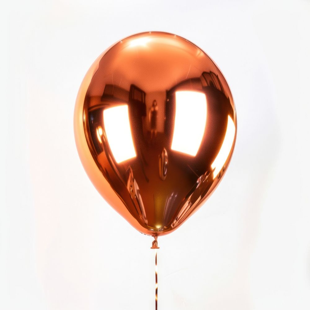 Copper balloon celebration clothing apparel.