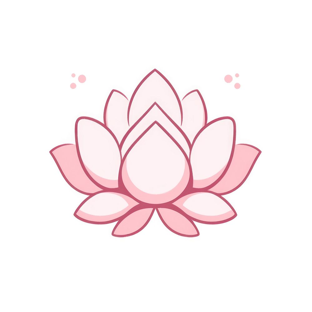 Pink lotus flower petal plant.