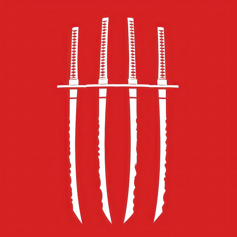 Samurai swords weaponry cutlery dagger.