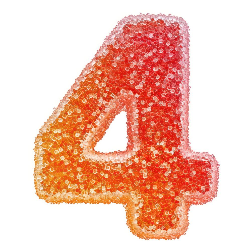 Number confectionery wedding symbol.