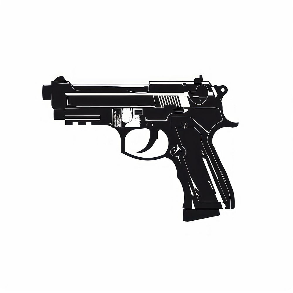 Gun weaponry firearm handgun.