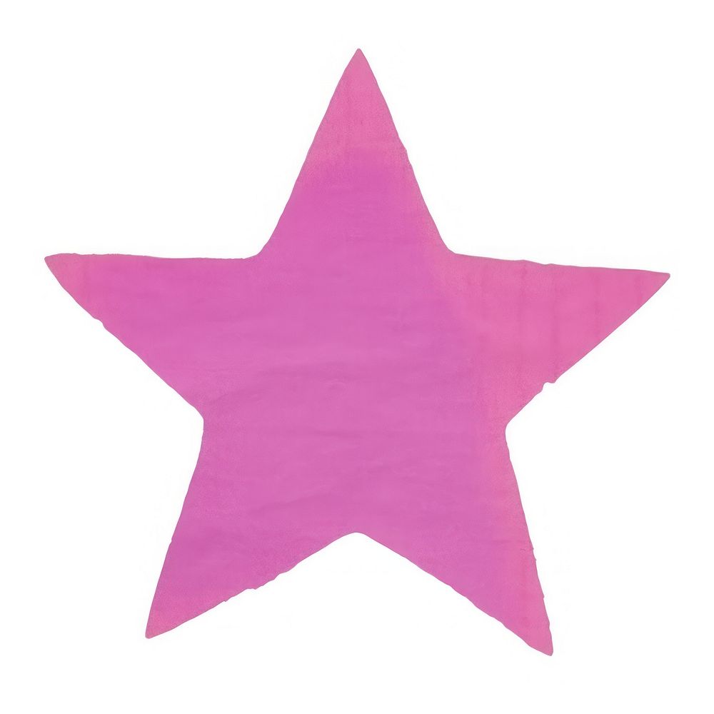 Star shape ripped paper symbol animal shark.