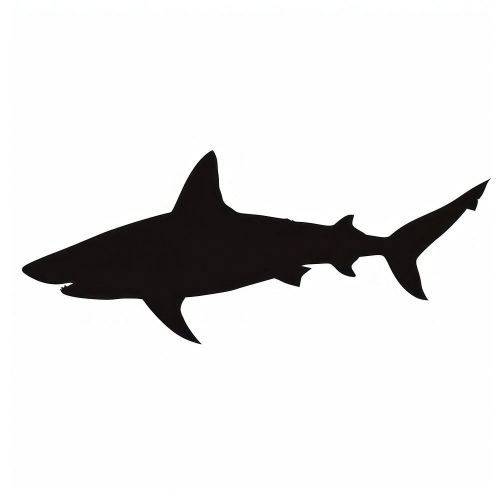 Shark silhouette clip art shark animal fish.
