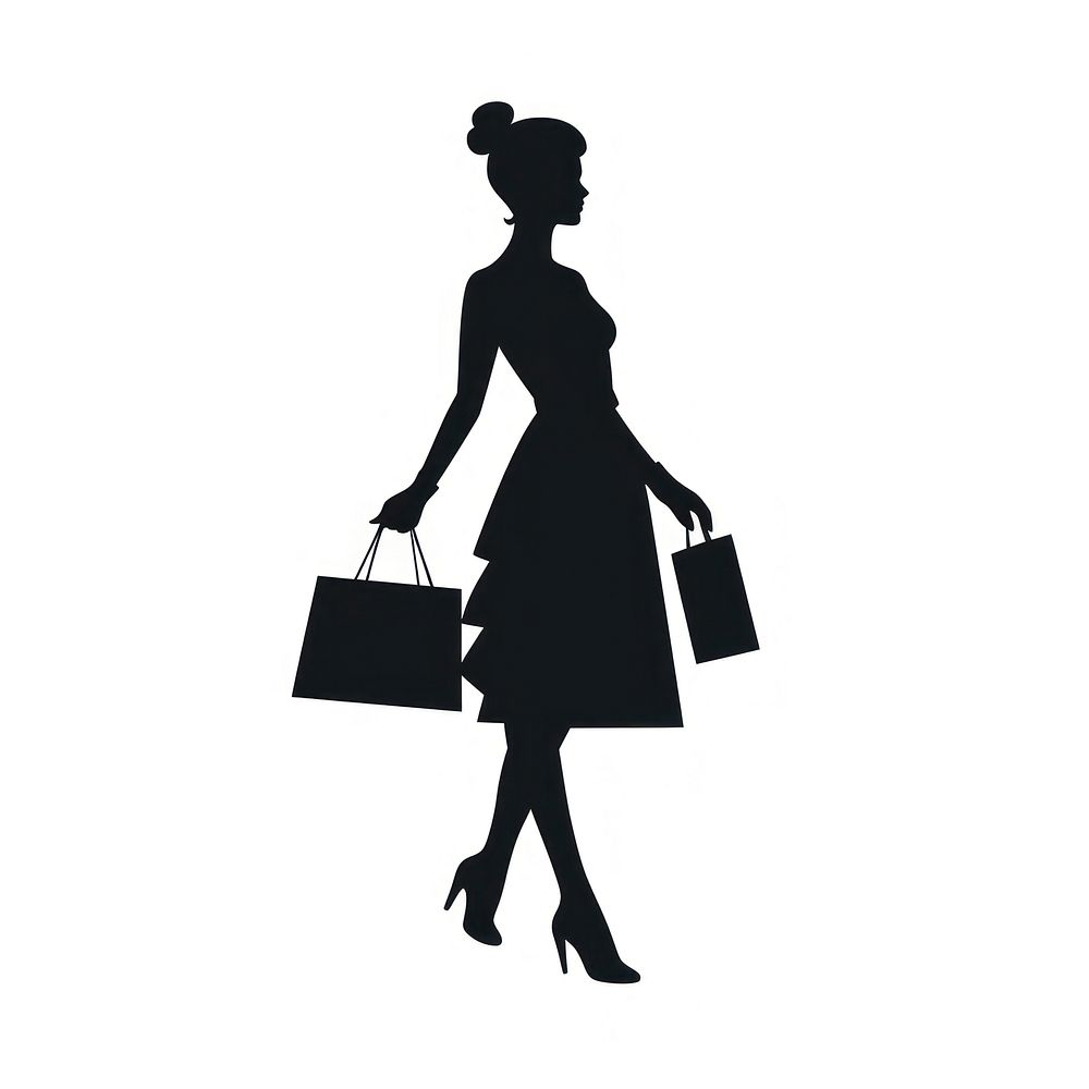 Shopping silhouette accessories accessory.