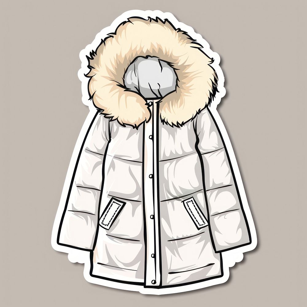 Winter fashion clothing apparel jacket coat.