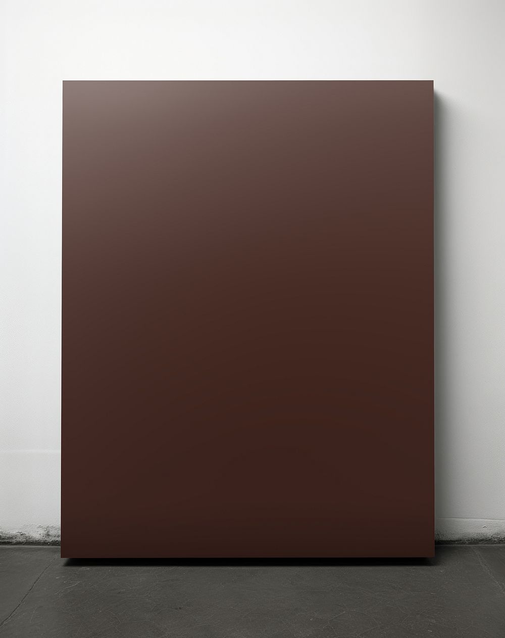 Blank brown poster