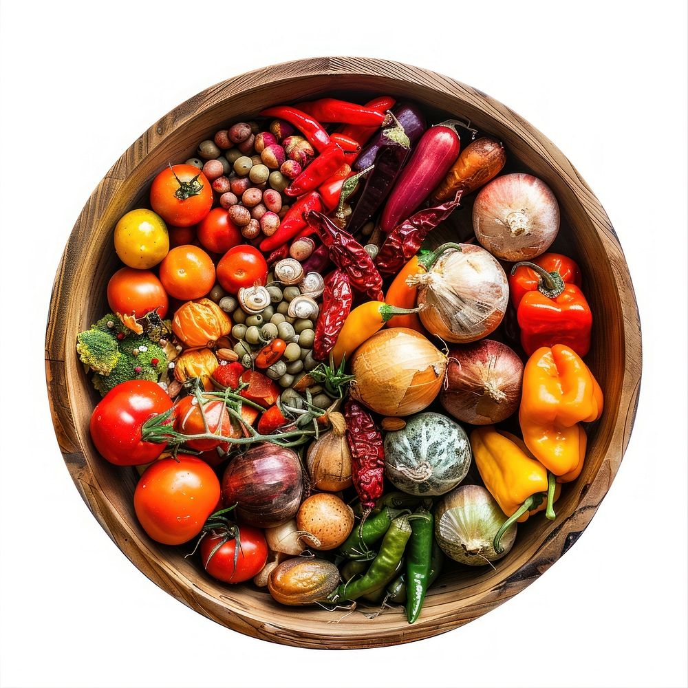 Harvest Bowl produce food vegetable.