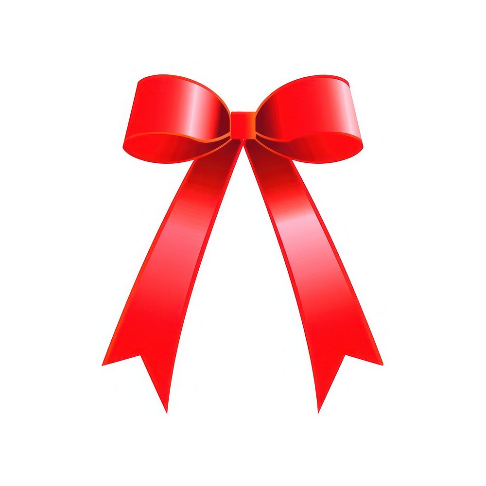 Gradient red Ribbon award badge icon accessories accessory appliance.