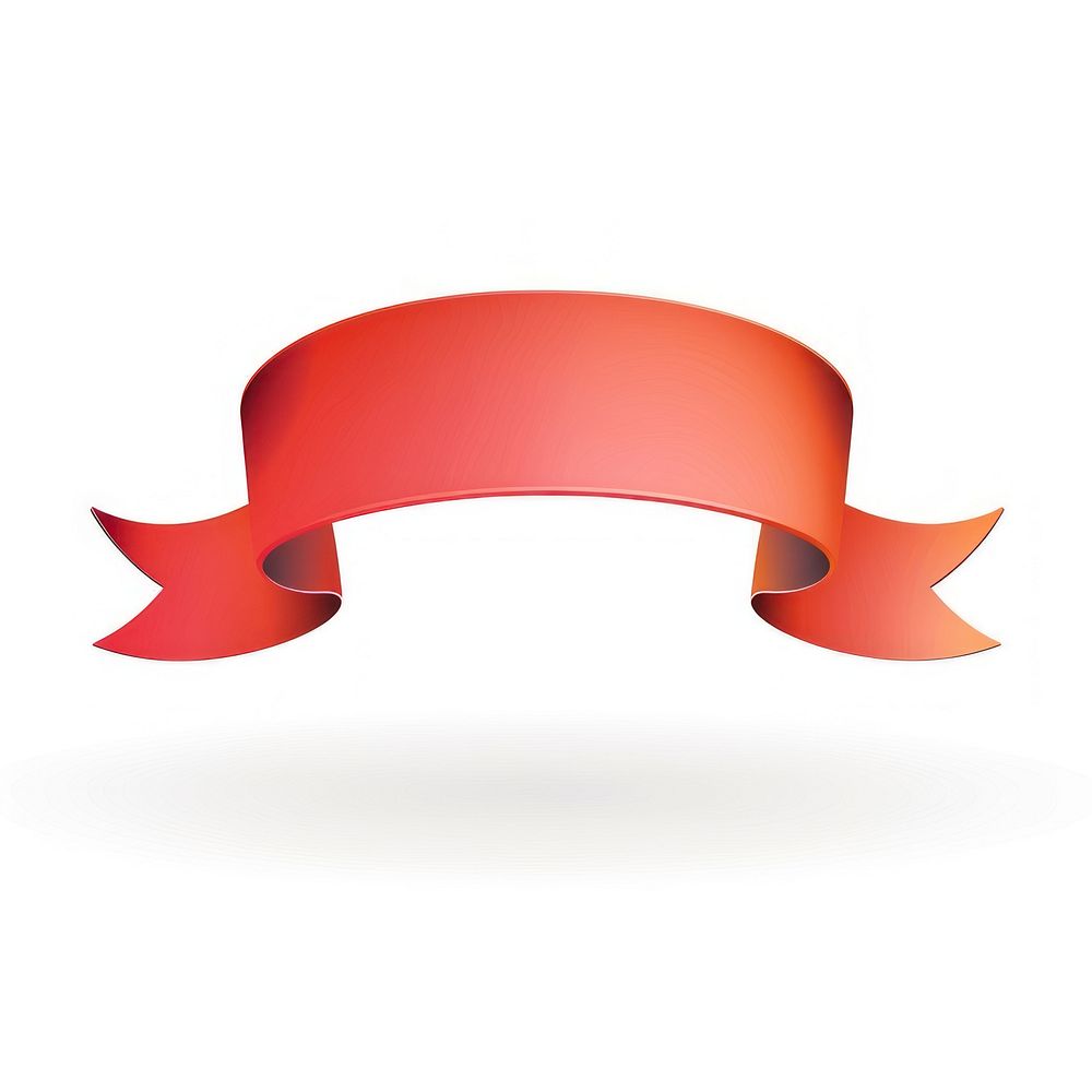 Gradient red Ribbon award badge icon text appliance device.