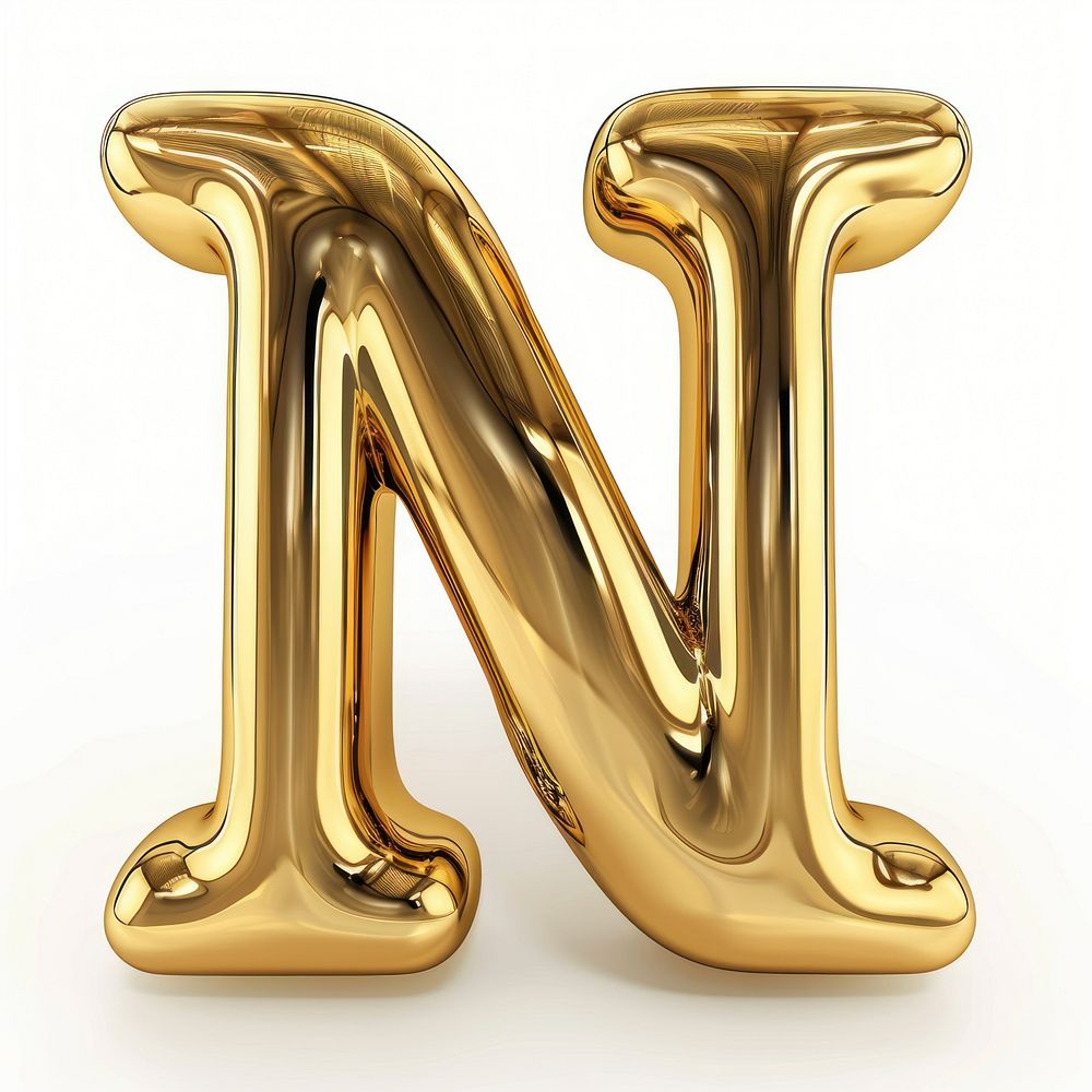Gold number symbol text.