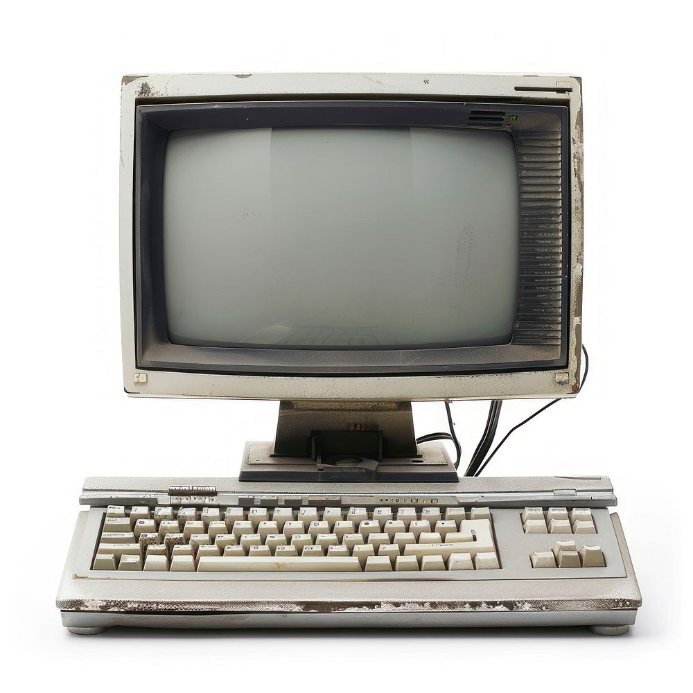 A piece of Computer monitor and keyboard computer electronics television.