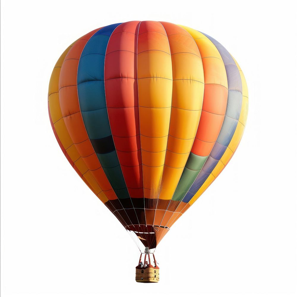Hot air balloon transportation aircraft airplane.