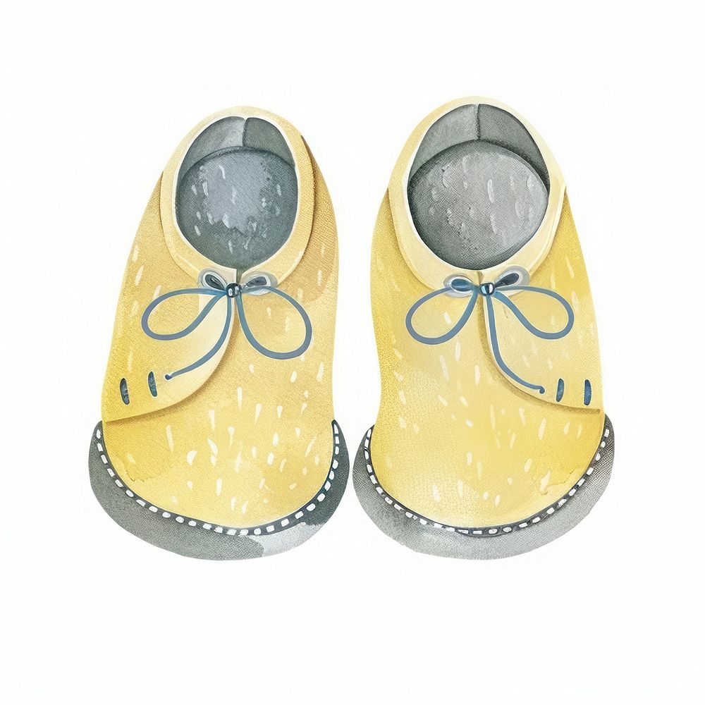 Individual baby shoes clothing footwear apparel.