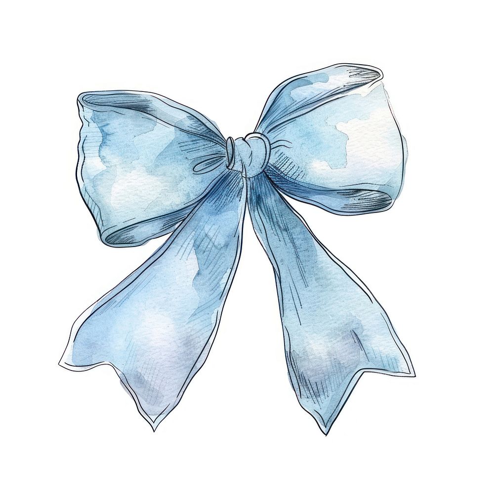 Individual blue bow accessories accessory jewelry.