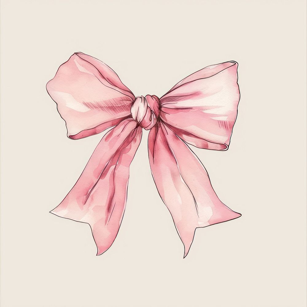 Individual pink bow accessories accessory clothing.