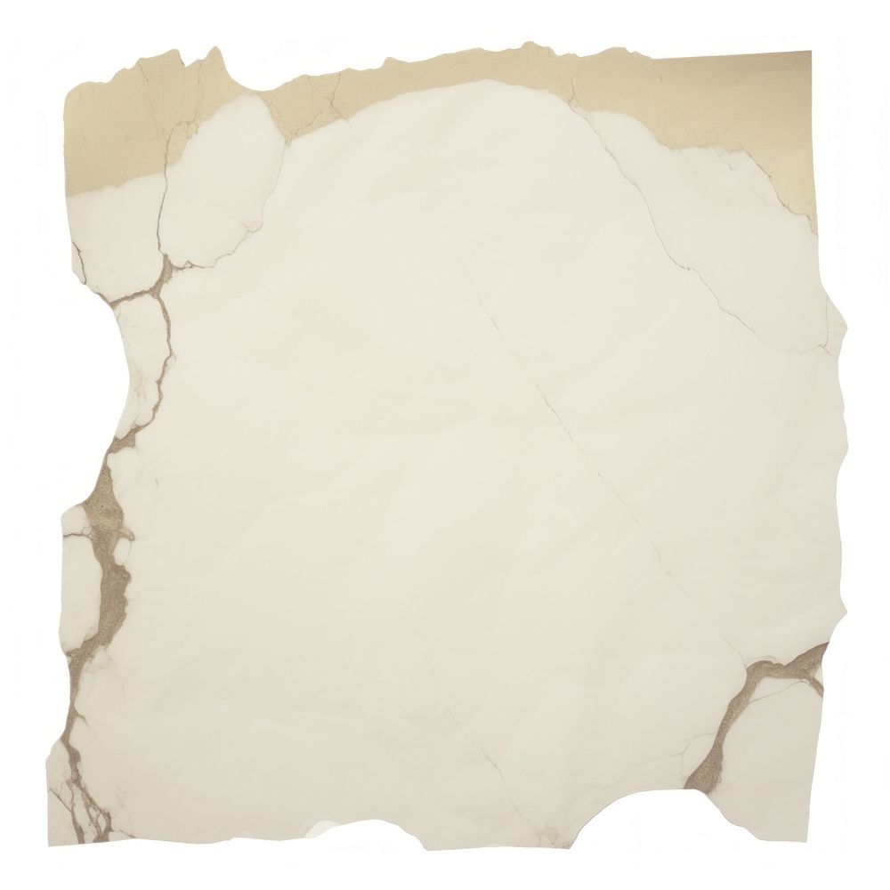 White marble ripped paper diaper.