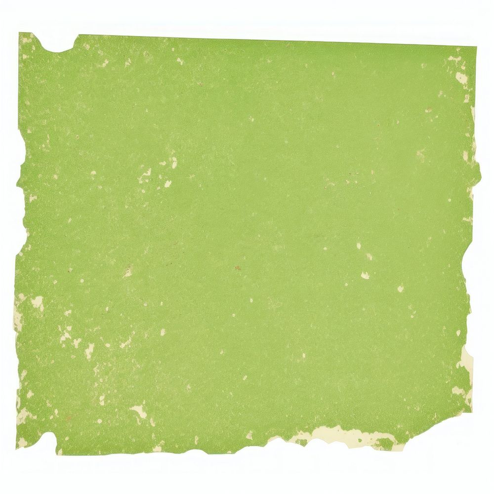 Green glitter ripped paper text.