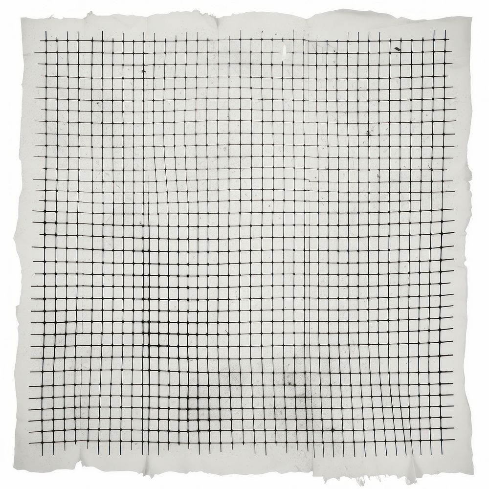 Grid paper ripped paper text linen woven.