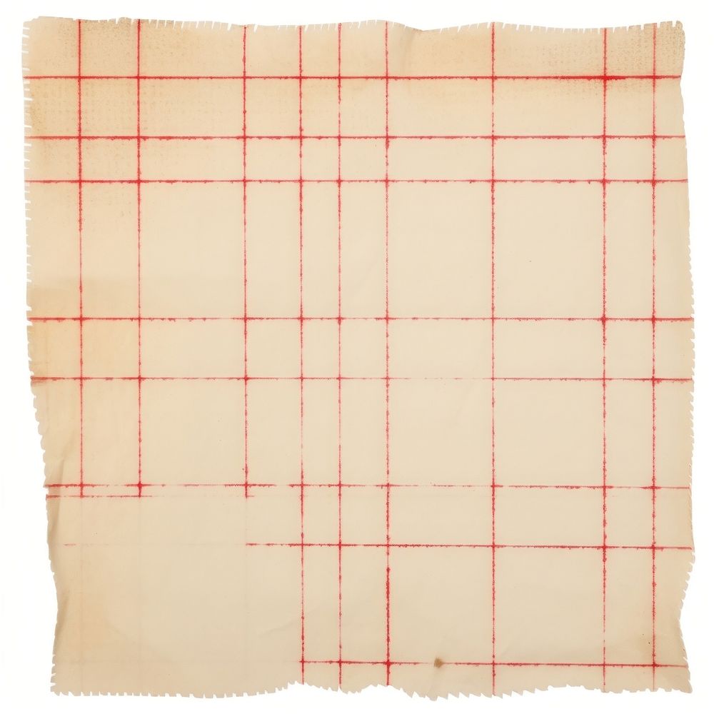 Grid paper ripped paper blanket tartan linen.