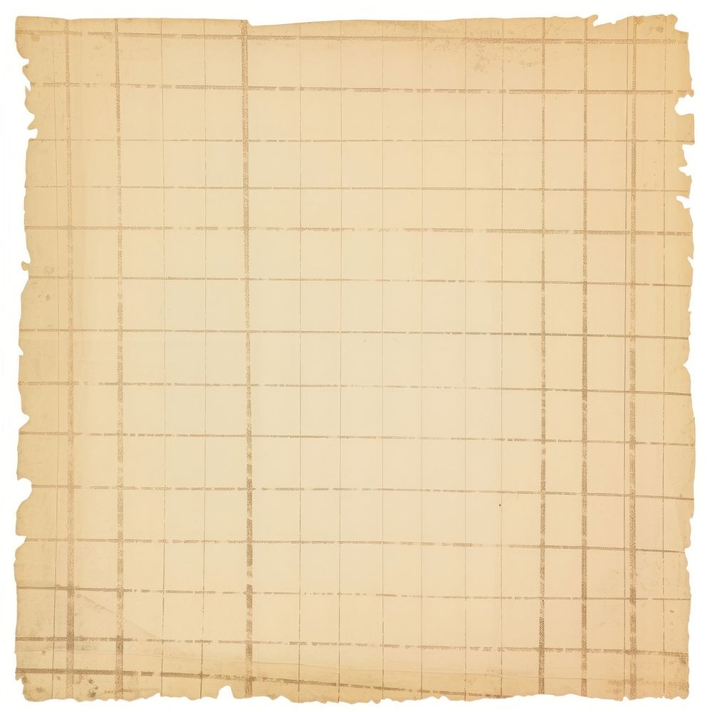 Grids ripped paper texture linen page.