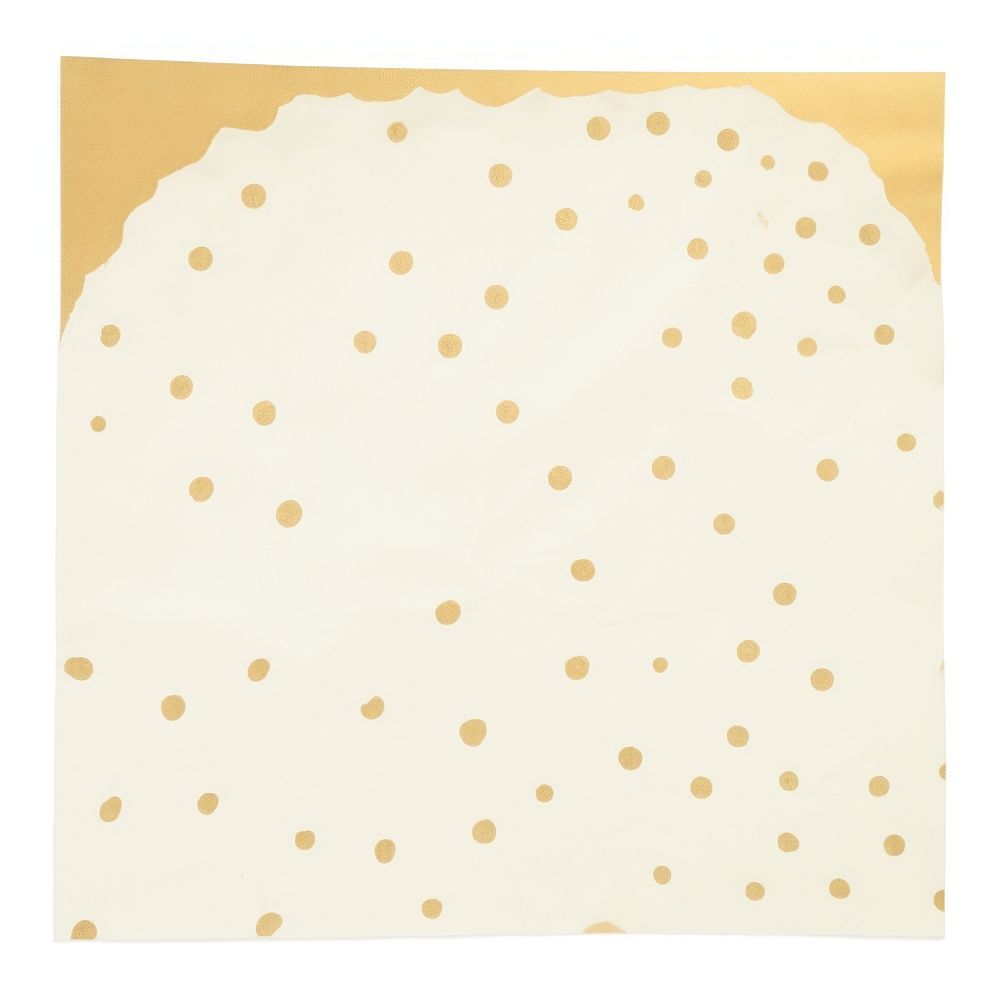 Polka dot ripped paper confetti pattern diaper.