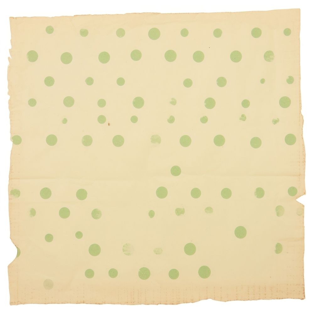 Polka dot ripped paper pattern rug white board.