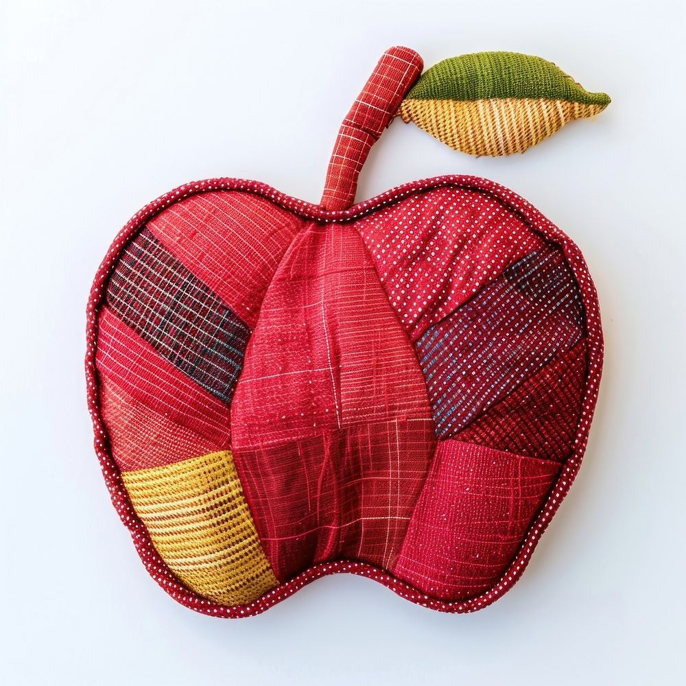 Apple patchwork accessories handicraft accessory.