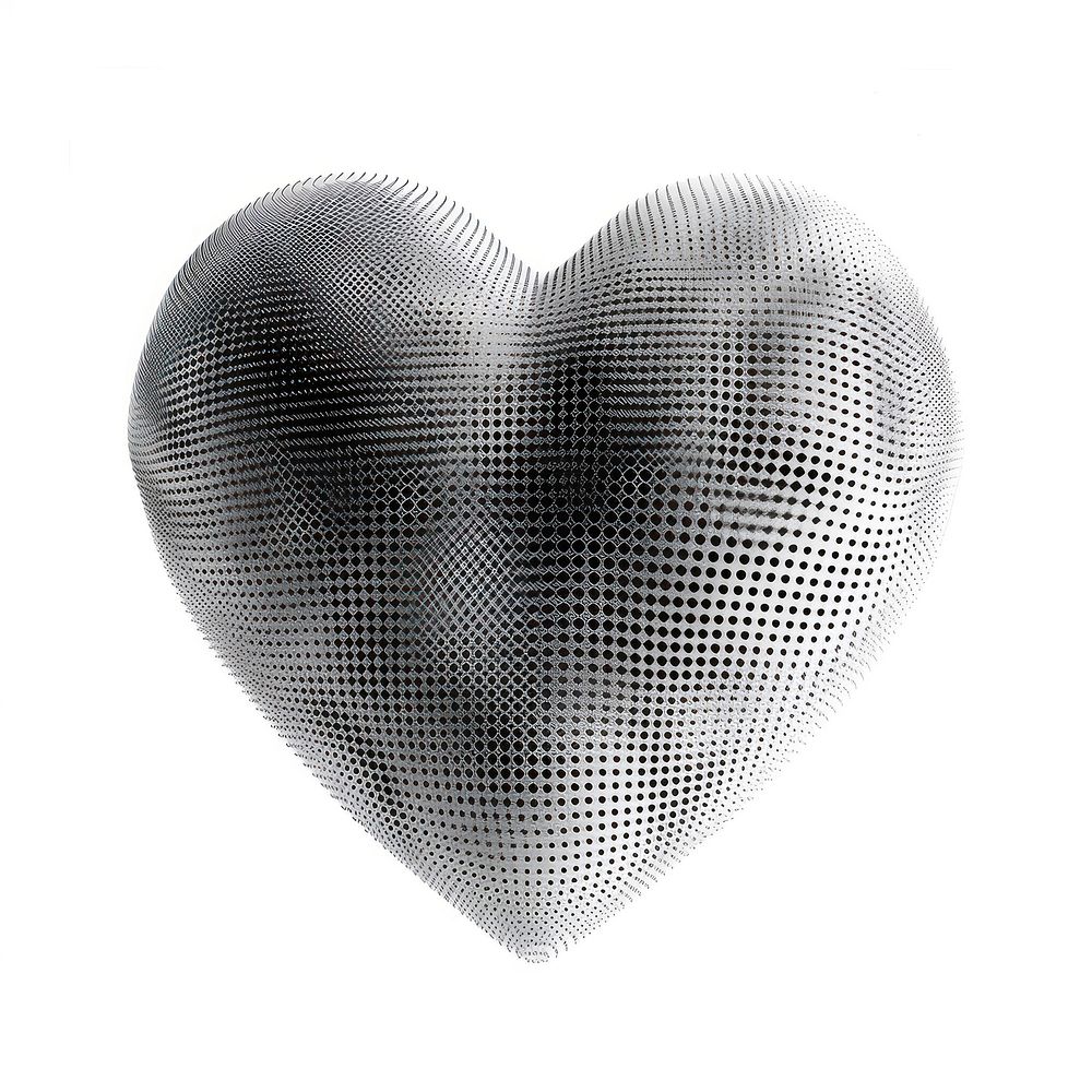 Heart shape electronics speaker cushion.