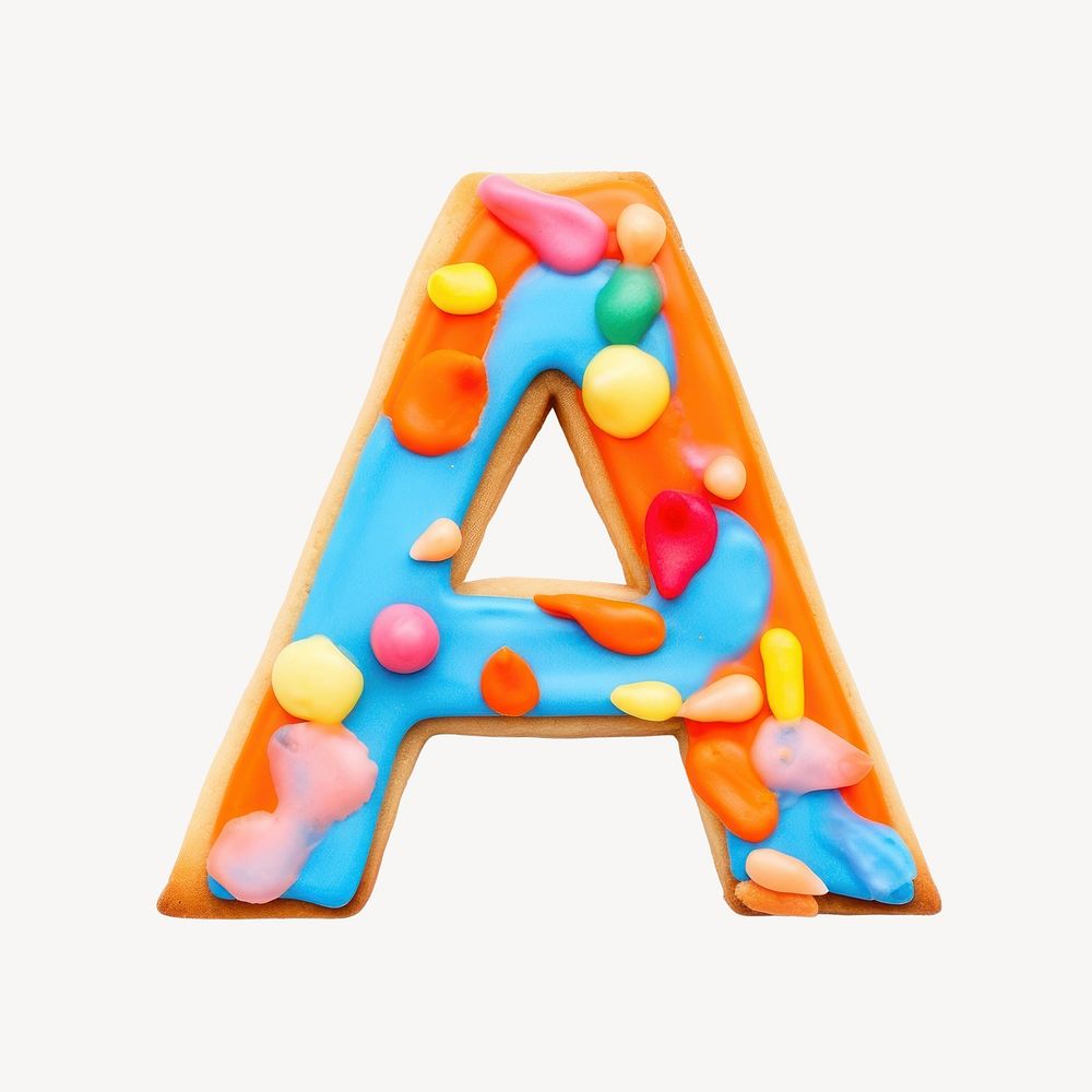 Food alphabet dessert number.
