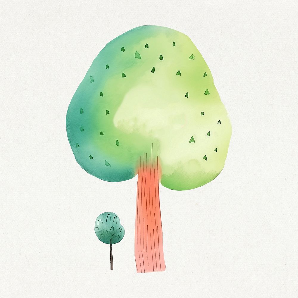 Tree digital art illustration