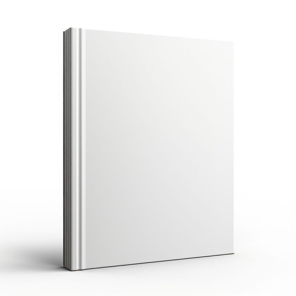 Blank white book appliance device electrical device.