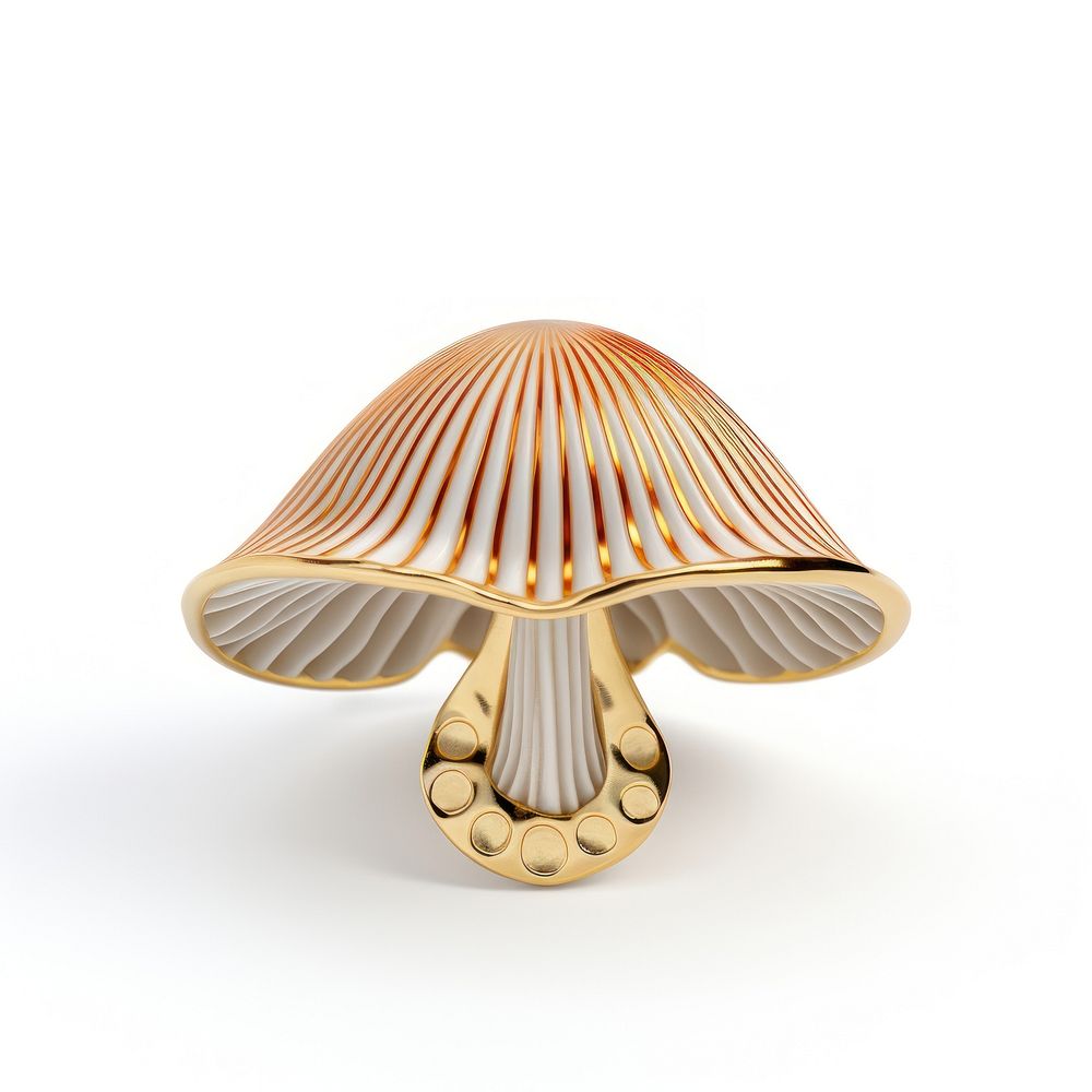 Brooch of mushroom invertebrate accessories chandelier.