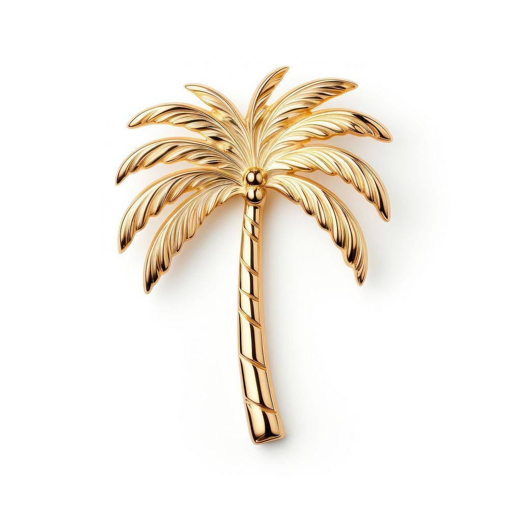Brooch of palm tree accessories accessory jewelry.