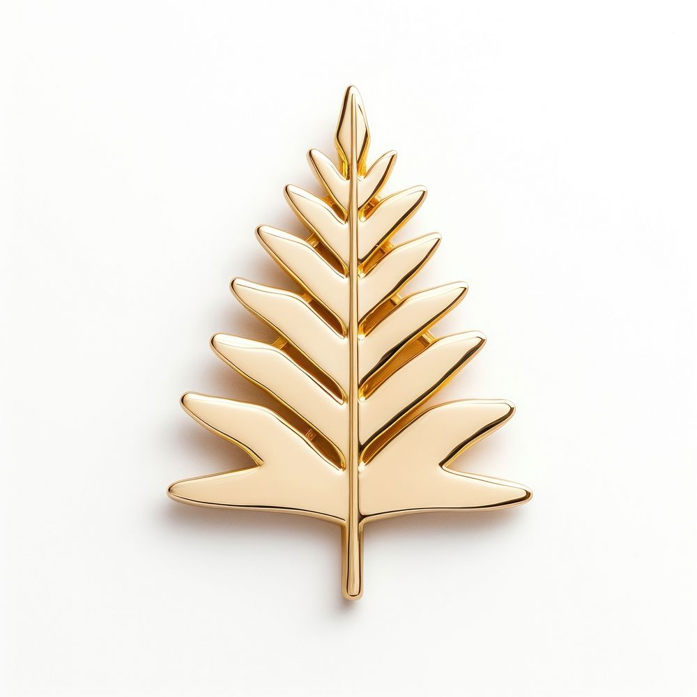 Brooch of pine tree accessories accessory jewelry.