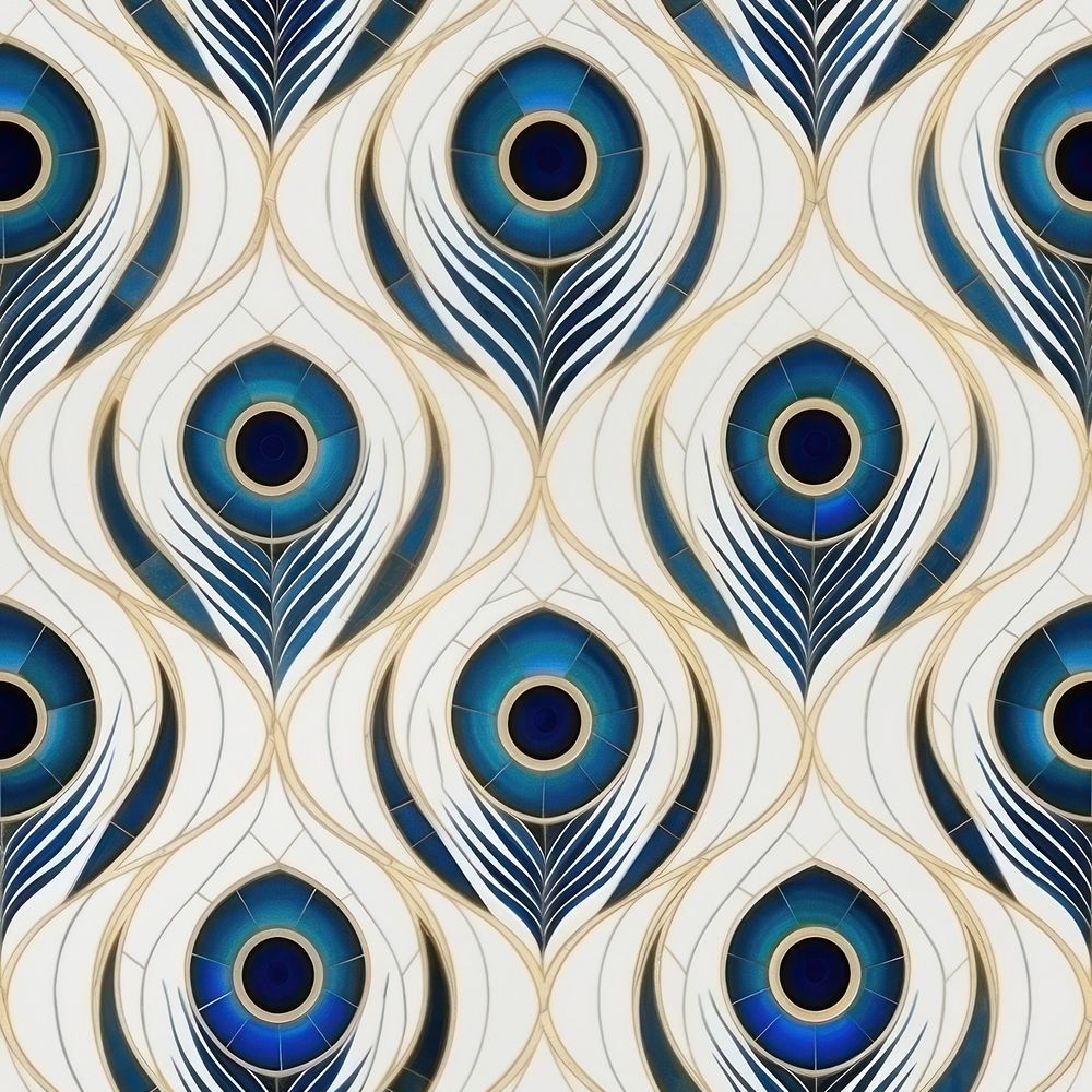 Peacock tile pattern accessories accessory graphics.