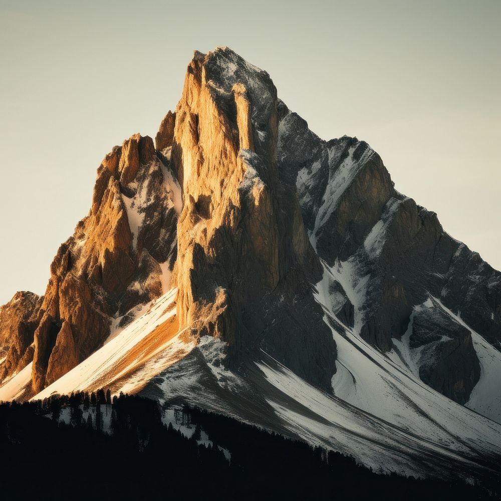 Photo of a Mountain mountain outdoors scenery.