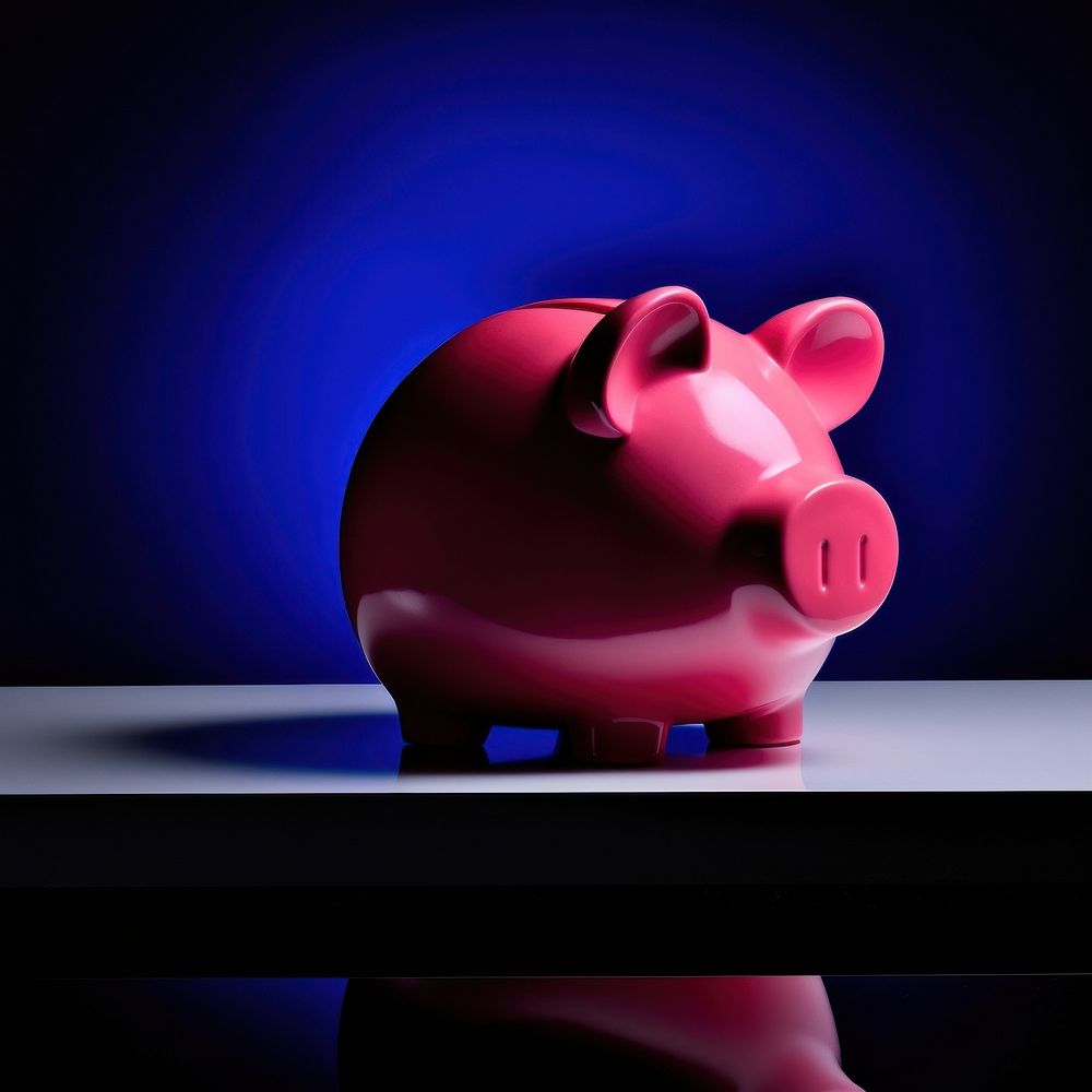 Photo of a Piggy bank piggy bank person human.