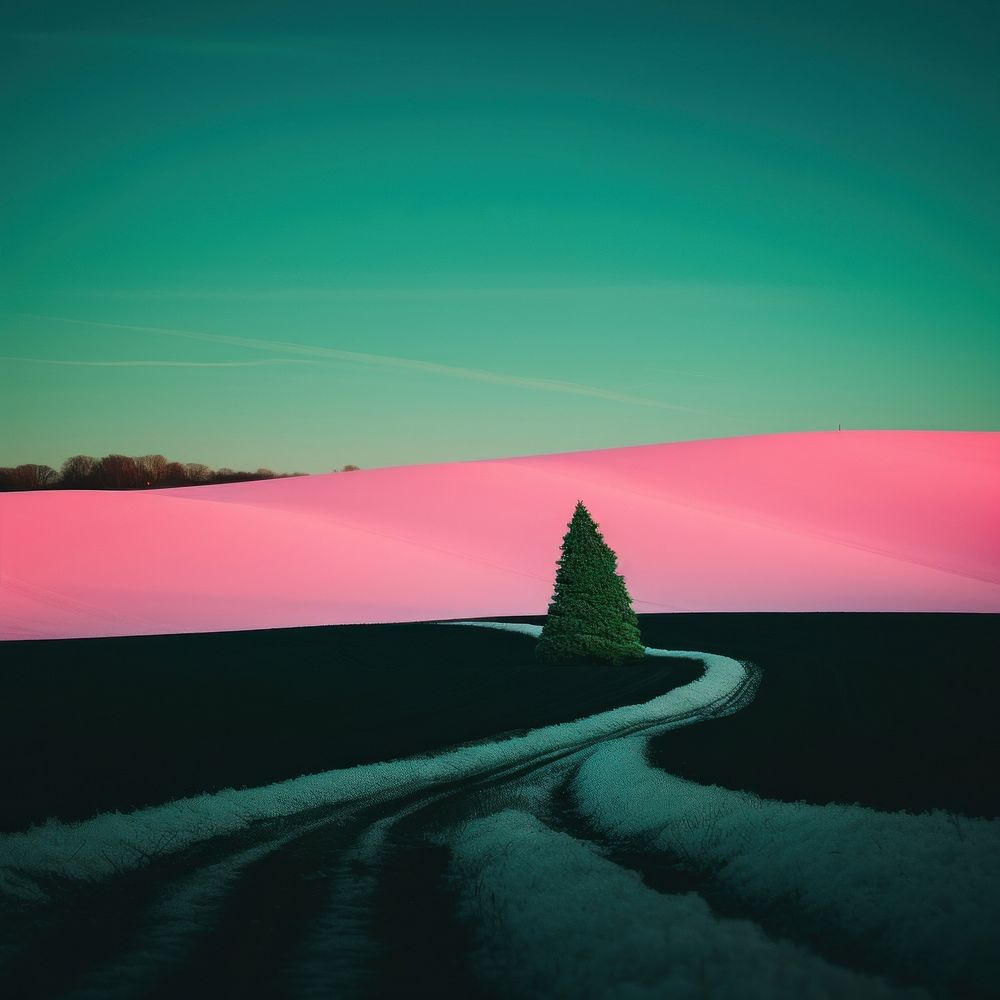 Christmas background landscape outdoors scenery. | Free Photo - rawpixel