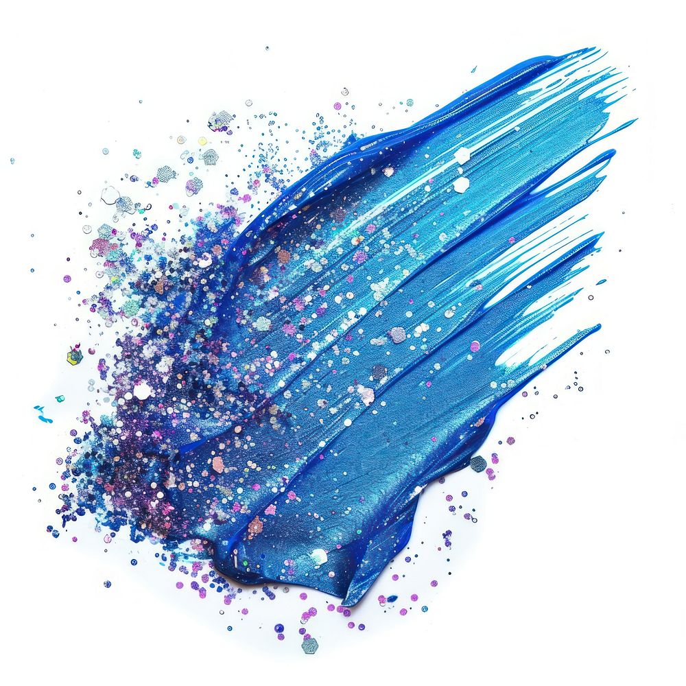 Blue brush strokes glitter backgrounds paint.