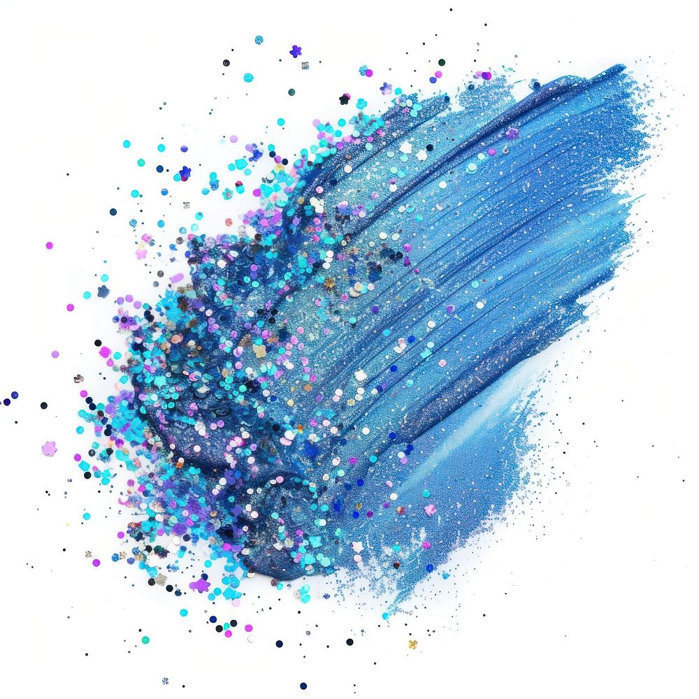 Light blue brush strokes glitter backgrounds paint.