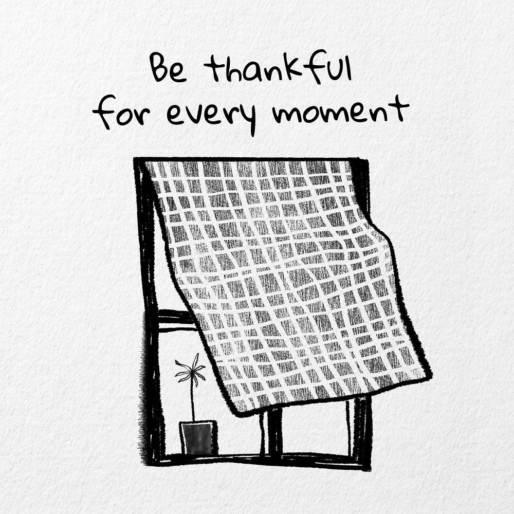 Be thankful post template