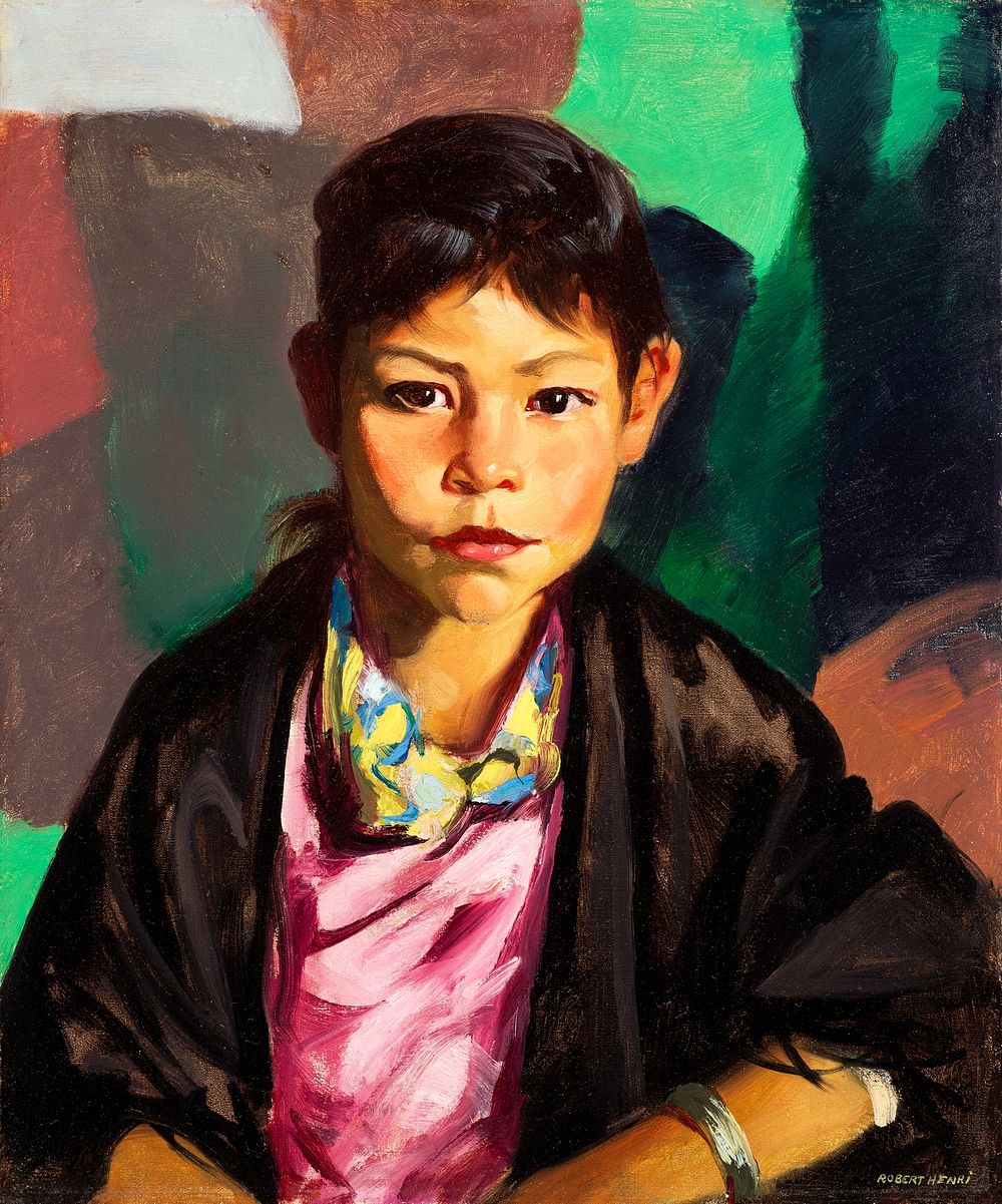 Pepita by Robert Henri. Original public domain image from Los Angeles County Museum of Art. Digitally enhanced by rawpixel.